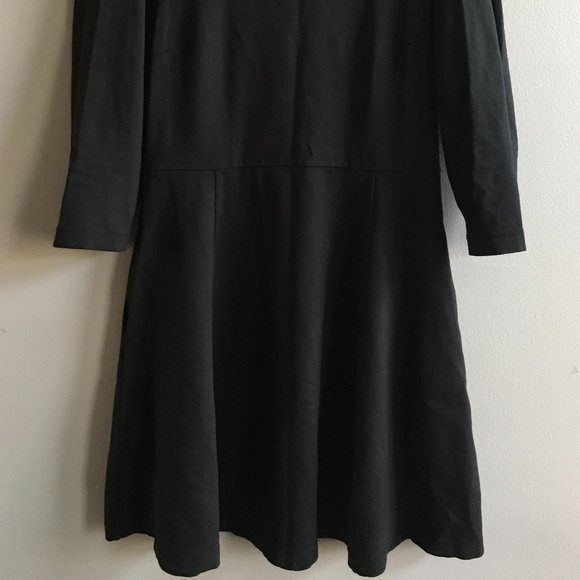 Kate Spade Broome Street Black Skater Dress (M) - Picture 7 of 8